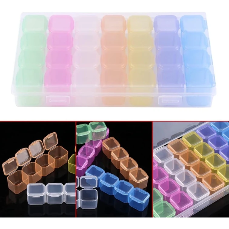 Органайзер Topincn, пластик, разноцветный, 17x2.5x10.5 см Органайзер Topincn, пластик, разноцветный, 17x2.5x10.5 см