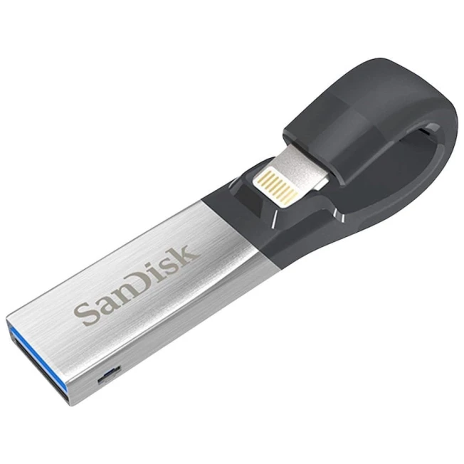 Флешка Sandisk iXpand 16GB Lightning Apple USB 3.0 (SDIX30C-016G-GN6NN) Флешка Sandisk iXpand 16GB Lightning Apple USB 3.0 (SDIX30C-016G-GN6NN)