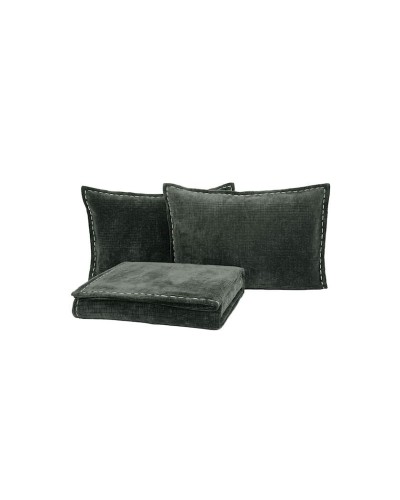 Örtük və yastıq üzü dəsti Yataş King, örtük 250x260 sm, yastıq üzü 50x70 sm 2 ədəd, ikinəfərlik, pambıq/poliester, xaki