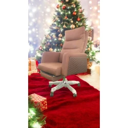 Кресло офисное Mayak MY3, 55x69 см, коричневый