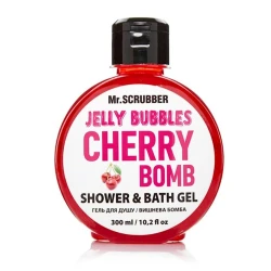 Duş geli Mr.Scrubber Jelly Bubbles Cherry Bomb, 300 ml