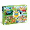 Пазл Синий Трактор 4-в-1, 3 + лет, 24/35/54/60 элементов Пазл Синий Трактор 4-в-1, 3 + лет, 24/35/54/60 элементов