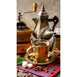 Настенный обогреватель Kava Engineering с рисунком Кофе