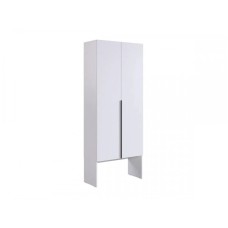 Dəhliz üçün şkaf Art Mebel 39, laminat, ağ, 200х90х45 sm