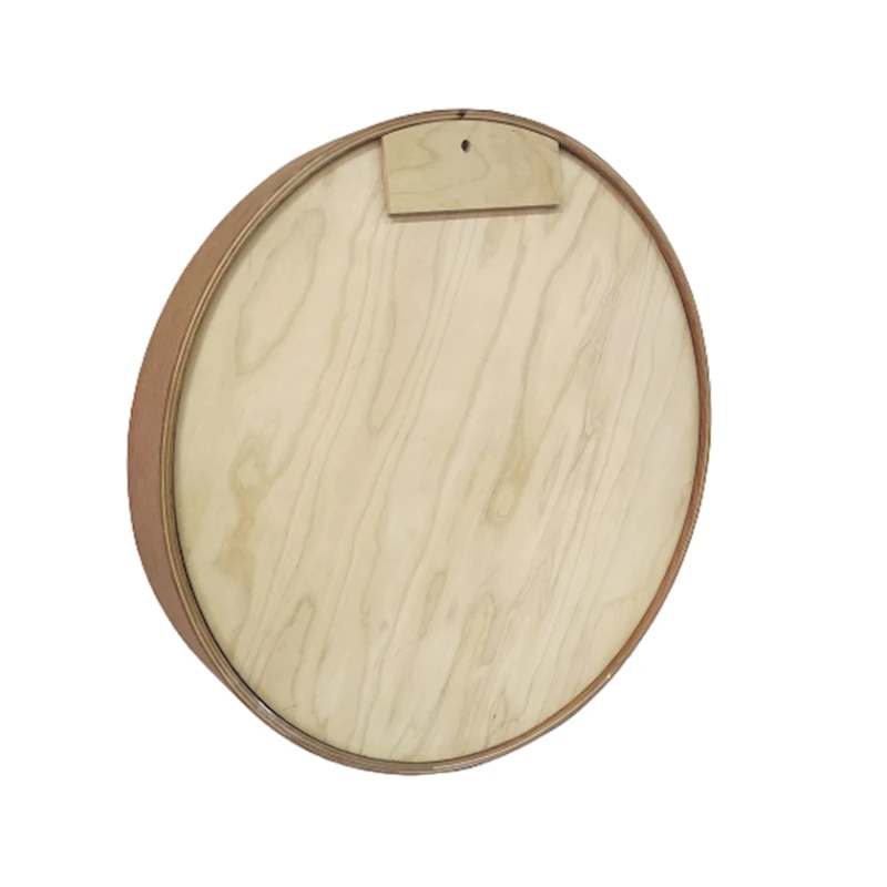 Круглое настенное зеркало Maksim WoodShop MW02MROAKSK, цвет дуб Круглое настенное зеркало Maksim WoodShop MW02MROAKSK, цвет дуб