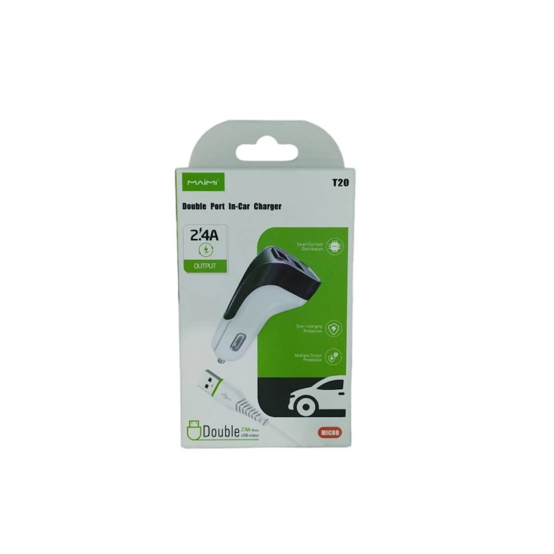 Автомобильное зарядное устройство Maimi T20 White Автомобильное зарядное устройство Maimi T20 White