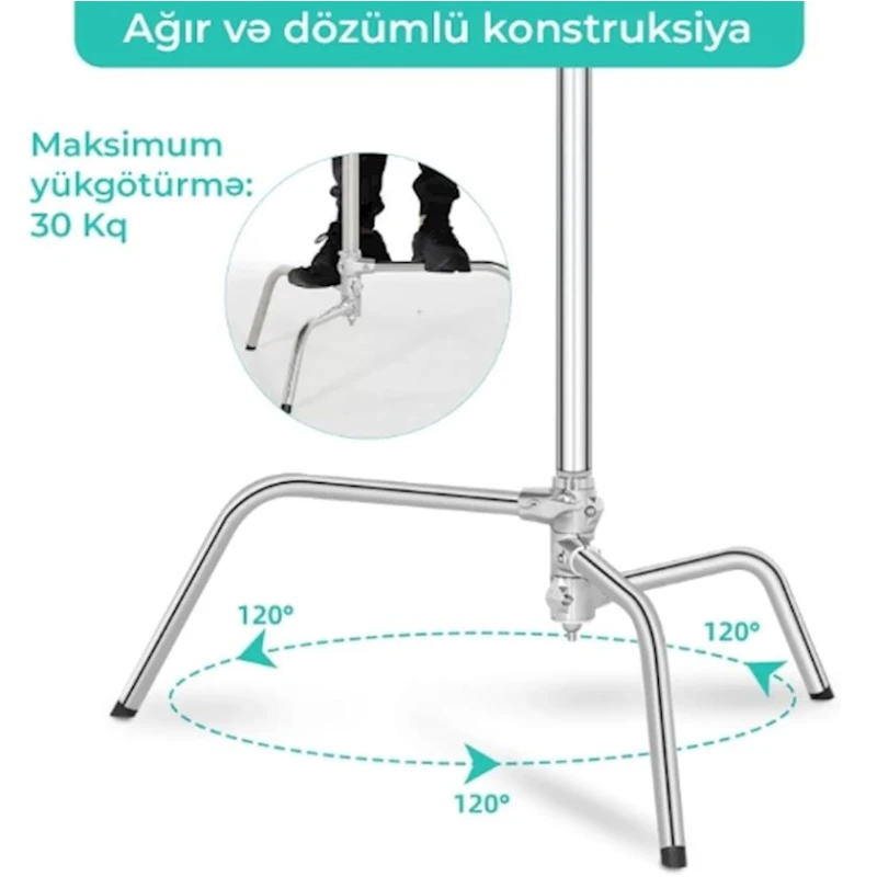 Стойка L- 553 C stand, серебристый Стойка L- 553 C stand, серебристый