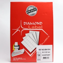 Özüyapışdırılan etiketlər Diamond DM-1014, 99.1x38.1 mm, 14 əd x 100 vərəq