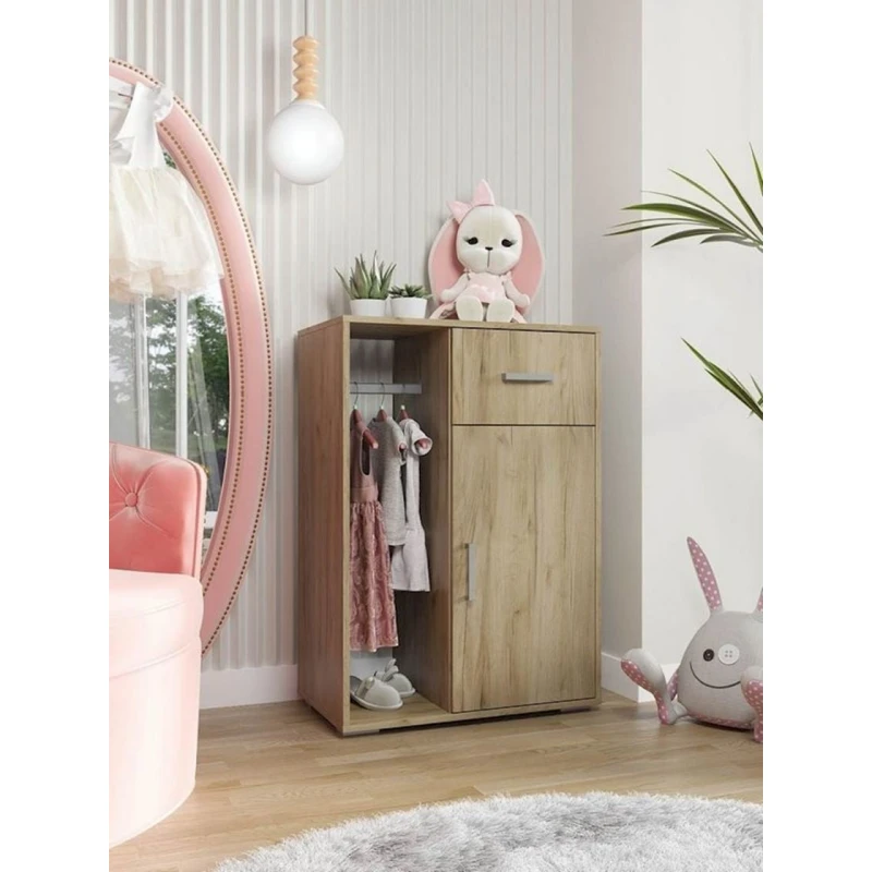 Комод, 100x70x33 см, ЛДСП, коричневый