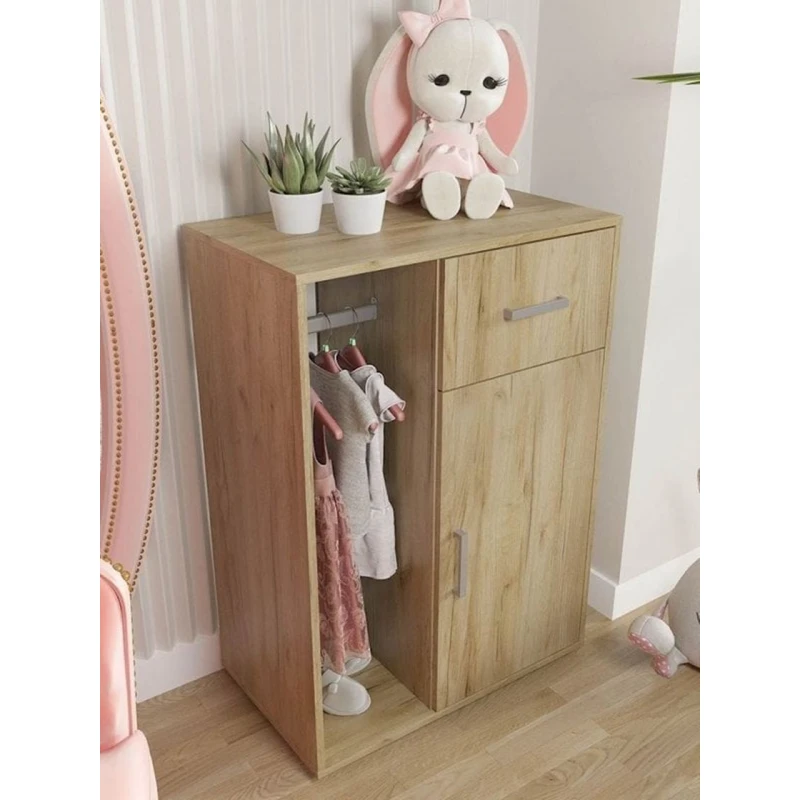 Комод, 100x70x33 см, ЛДСП, коричневый