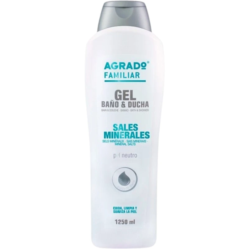 Гель для душа Agrado Mineral Salts, 1250 мл Гель для душа Agrado Mineral Salts, 1250 мл