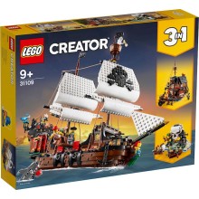 Konstruktor LEGO Creator Pirate Ship 31109, 9+ yaş, 1264 hissə