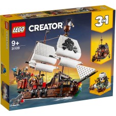 Konstruktor LEGO Creator Pirate Ship 31109, 9+ yaş, 1264 hissə