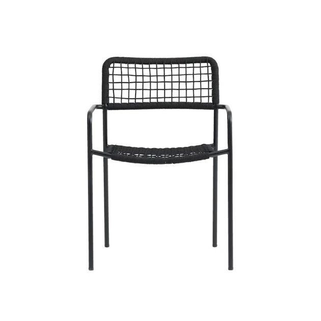 Стул JYSK Labing 3700531, сталь/полипропилен, черный, 63x81x57 см Стул JYSK Labing 3700531, сталь/полипропилен, черный, 63x81x57 см