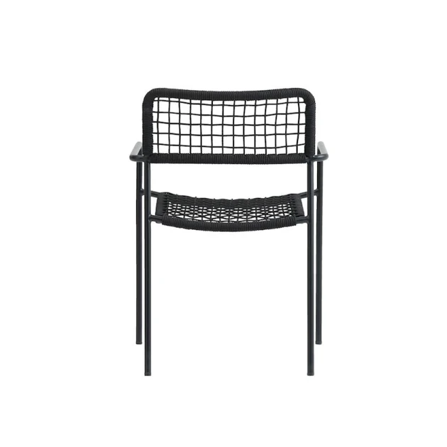 Стул JYSK Labing 3700531, сталь/полипропилен, черный, 63x81x57 см Стул JYSK Labing 3700531, сталь/полипропилен, черный, 63x81x57 см