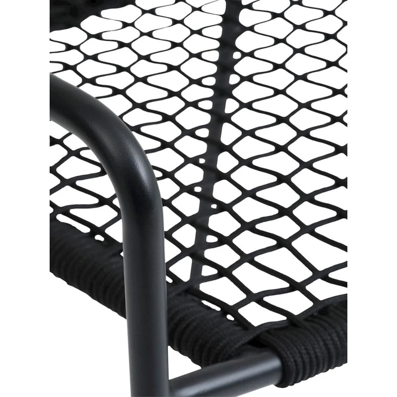 Стул JYSK Labing 3700531, сталь/полипропилен, черный, 63x81x57 см Стул JYSK Labing 3700531, сталь/полипропилен, черный, 63x81x57 см