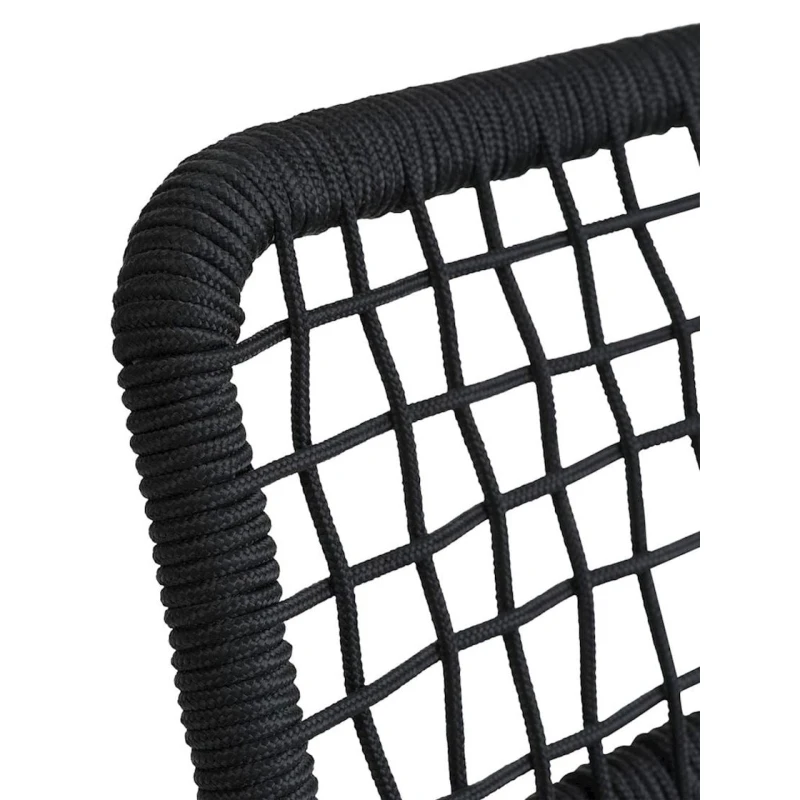 Стул JYSK Labing 3700531, сталь/полипропилен, черный, 63x81x57 см Стул JYSK Labing 3700531, сталь/полипропилен, черный, 63x81x57 см