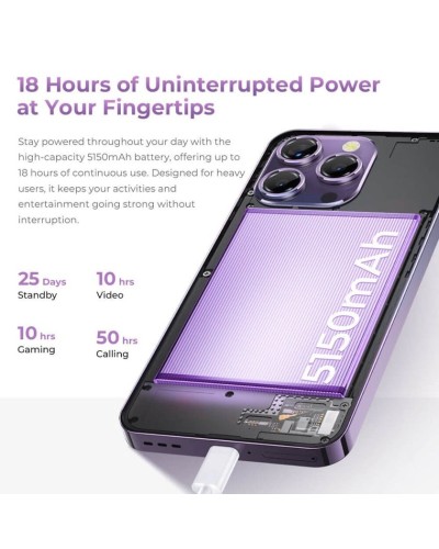Smartfon Oukitel P1 8(+16)GB/256GB Black