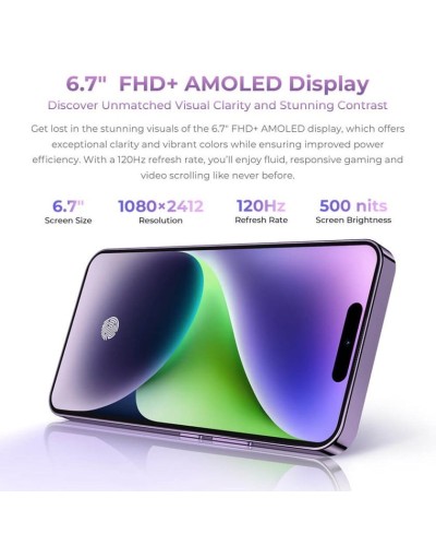 Smartfon Oukitel P1 8(+16)GB/256GB Black