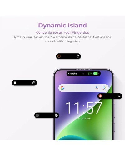 Smartfon Oukitel P1 8(+16)GB/256GB Black