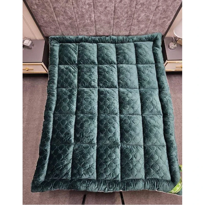 Матрас Sahara, велюр, зеленый, 180х200 см