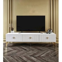 TV üçün tumba 006, 180х55х33 sm, ağ
