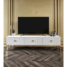 TV üçün tumba 006, 180х55х33 sm, ağ