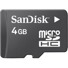 Yaddaş kartı SanDisk 4GB Ultra microSDHC