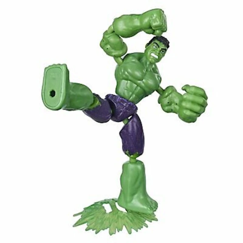 Подвижная фигурка Hasbro Marvel Avengers Bend And Flex Hulk, зеленый, пластик, 23x17x5 см, 4+ лет Подвижная фигурка Hasbro Marvel Avengers Bend And Flex Hulk, зеленый, пластик, 23x17x5 см, 4+ лет