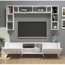 TV üçün tumba 018, LDSP, ağ