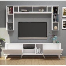 TV üçün tumba 018, LDSP, ağ