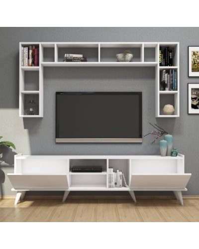 TV üçün tumba 018, LDSP, ağ