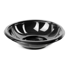 Набор одноразовой посуды для салата Loyal 8974494466, полиэтилентерефталат/полипропилен, черный, 18.2-17.5x4.85+3.2 см, 500 мл, 100 шт Набор одноразовой посуды для салата Loyal 8974494466, полиэтилентерефталат/полипропилен, черный, 18.2-17.5x4.85+3.2 см, 500 мл, 100 шт