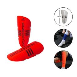 Комплект щитков Shin Guard 3090 Predator, 13 см, красный