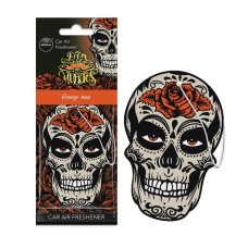 Avtomobil üçün ətirləndirici Aroma Car Skull Orange Man, Island Driftwood, asma - 10379
