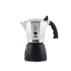 Кофеварка гейзерная Bialetti Brikka New черная, 2 чашки, 90 мл