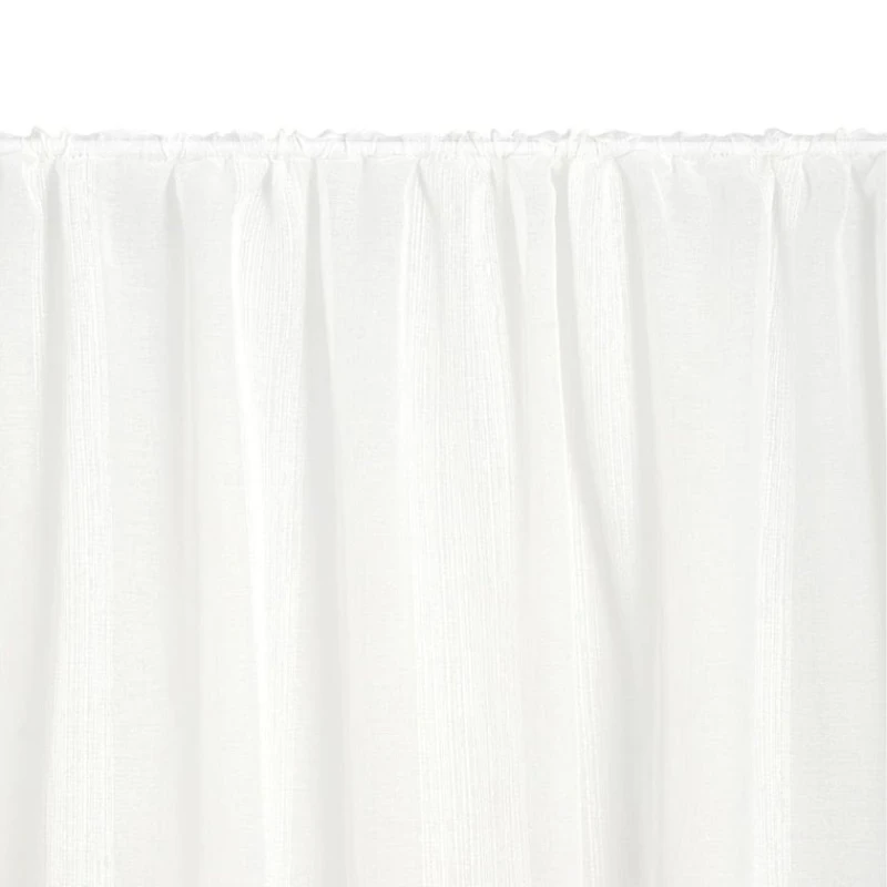 Тюль JYSK Marisko, полиэстер, лента, 300х140 см, белый Тюль JYSK Marisko, полиэстер, лента, 300х140 см, белый