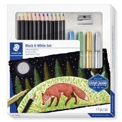 Набор для рисования Staedtler Black & White Set, 17 предметов