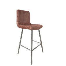 Bar stulu, ayağı xrom, oturacağın materialı parça - GM_3710030