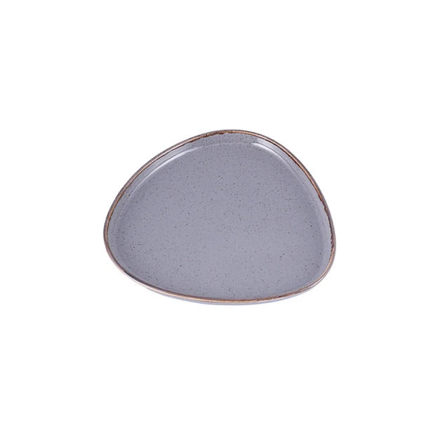 Тарелка Porland Seasons, 21 см, фарфор, серая