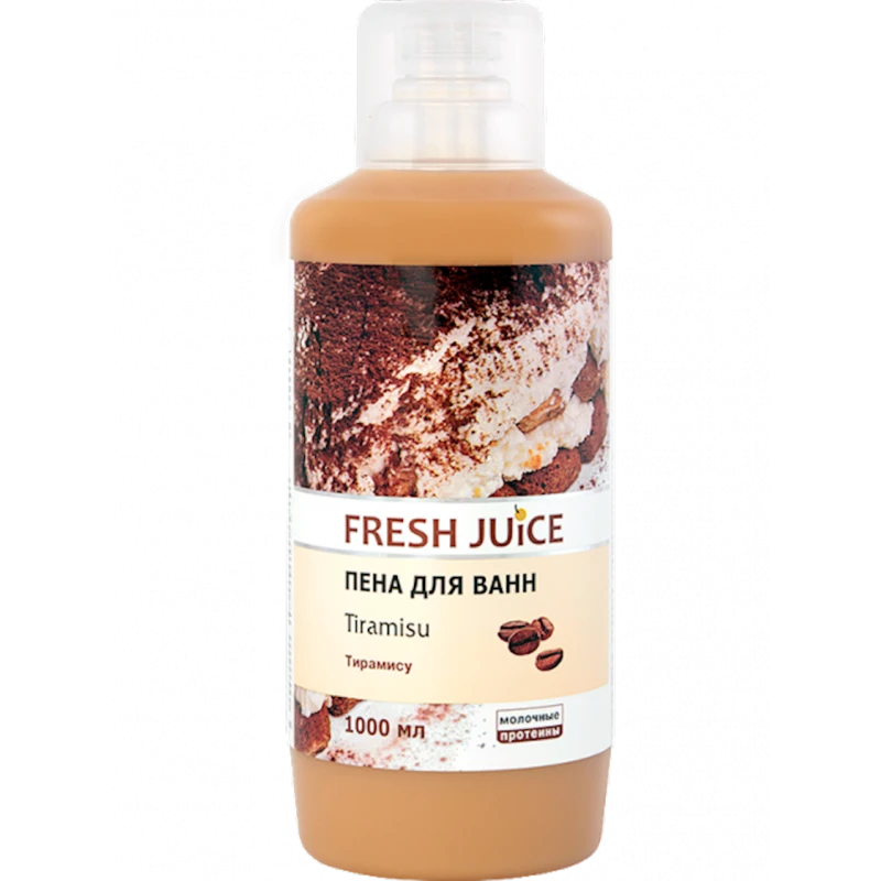 Vanna köpüyü Fresh Juice Tiramisu, 1000 ml Vanna köpüyü Fresh Juice Tiramisu, 1000 ml
