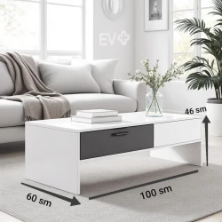 Jurnal masası Ev Plus, LDSP, 60x100x46 sm