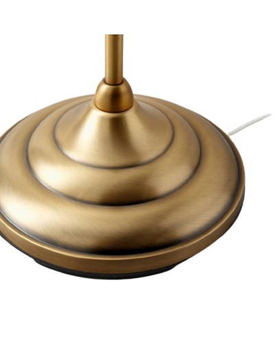Döşəməüstü lampa IKEA Arstid, 155 sm, ağ/qızılı