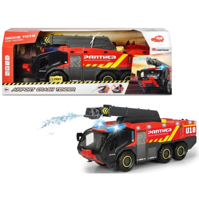 Пожарный автомобиль Dickie Toys 3714012, 24 см, красный