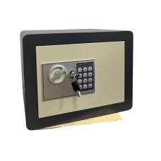 Ofis seyfi, mebel üçün, açarlı və elektron kodlu kilid, 25x30 sm - GM_3910004