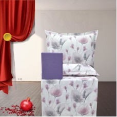 Yataq dəsti Narlı 001133, yorğan üzü 160x220 sm (2 əd), mələfə 240x260 sm, yastıq üzü 50х70 sm (2 əd), ailəvi, pambıq, rəngbərəng