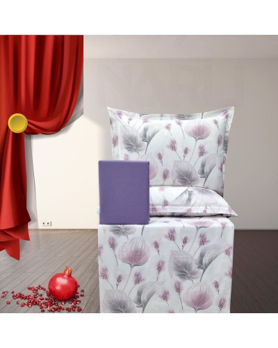 Yataq dəsti Narlı 001133, yorğan üzü 160x220 sm (2 əd), mələfə 240x260 sm, yastıq üzü 50х70 sm (2 əd), ailəvi, pambıq, rəngbərəng