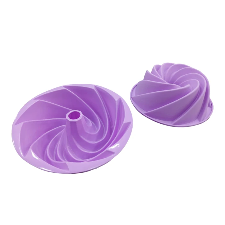 Keks üçün qəlib 8345E, 25x8 sm, silikon, bənövşəyi