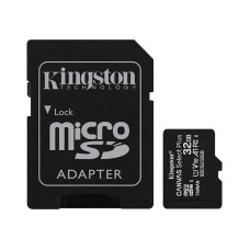 Yaddaş kartı Kingston microSDHC 32GB Class 10 UHS-I R100MB/s + SD-adapter