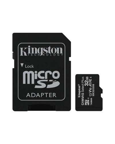 Yaddaş kartı Kingston microSDHC 32GB Class 10 UHS-I R100MB/s + SD-adapter